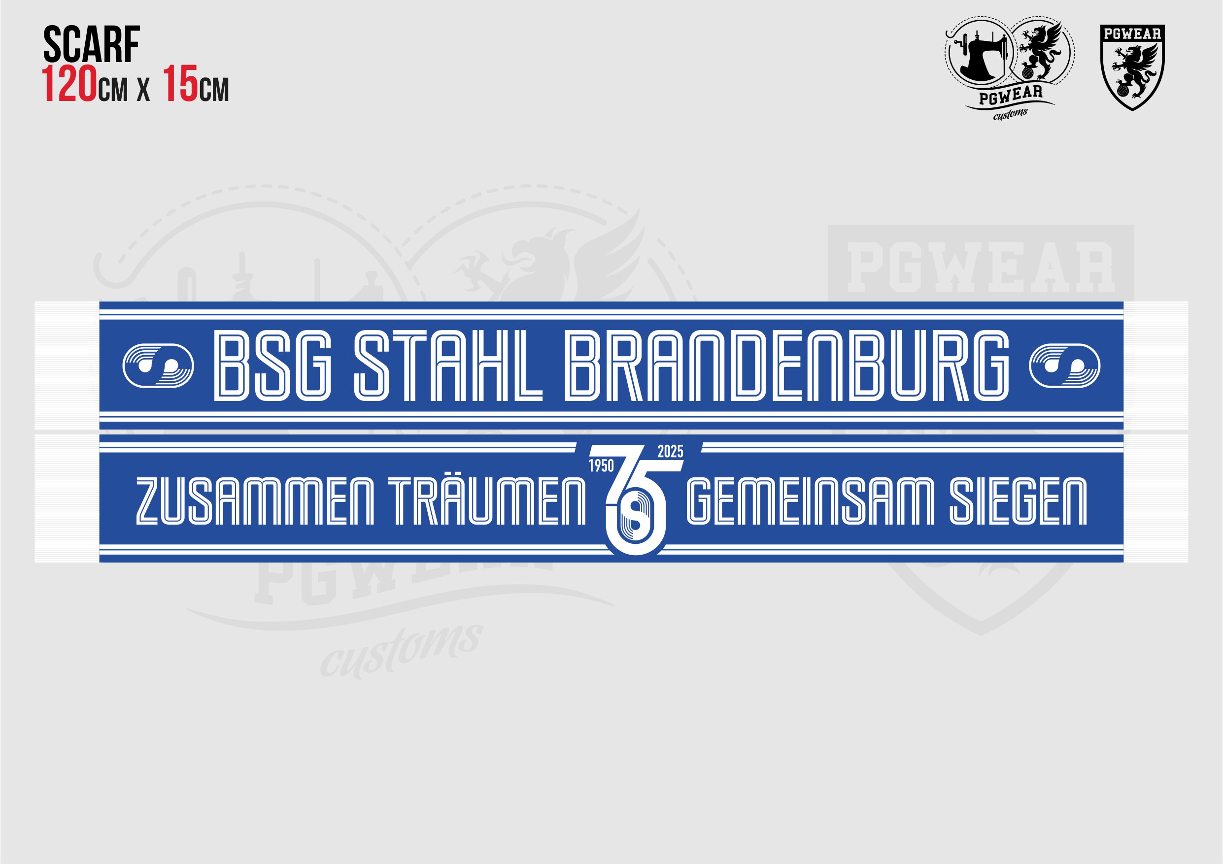 Seidenschal "75 Jahre"