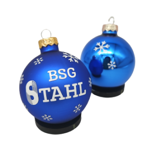 Weihnachtsbaumkugel “BSG”