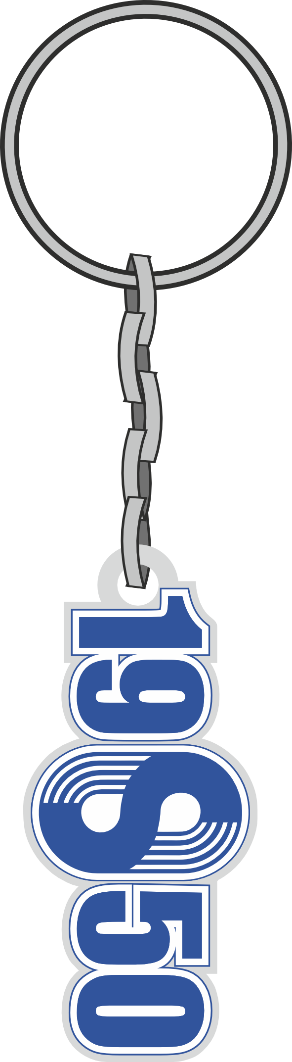 BSG Schlüsselanhänger "1950"